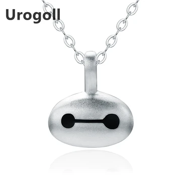 

New 925 Sterling Silver Fine Jewelry Lovely Cartoon Pendant Necklace Unisex Sterling Silver Necklaces Girls Boys Jewelry Gifts