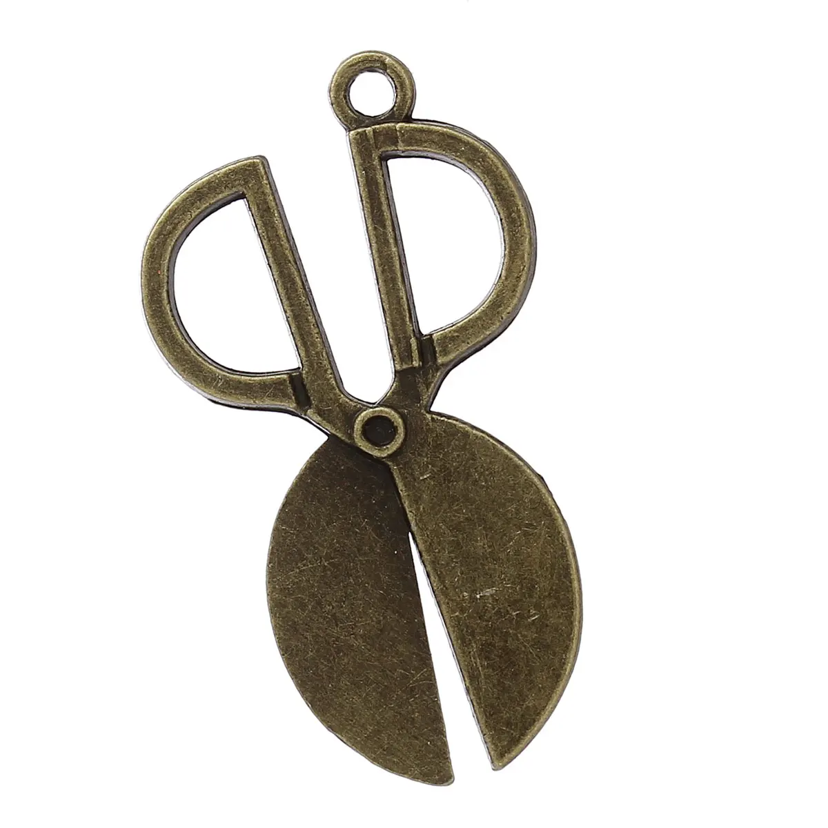 

DoreenBeads Zinc metal alloy Charm Pendants Scissors Antique Bronze 36mm(1 3/8") x 20mm( 6/8"), 1 Piece 2017 new