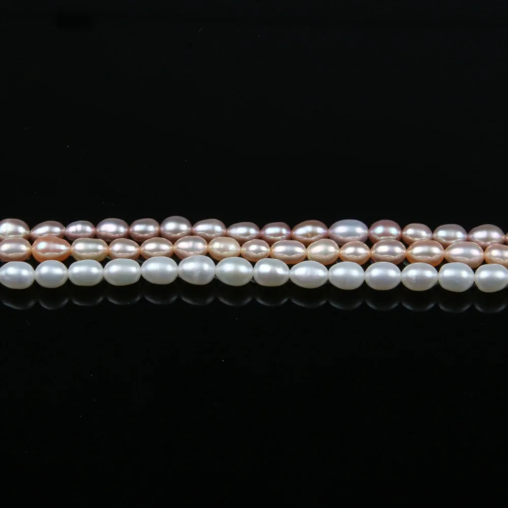 Natural Freshwater Pearl Beads High Quality AAA 36cm Punch Loose Beads for DIY Women Elegant Necklace Bracelet Jewelry Making