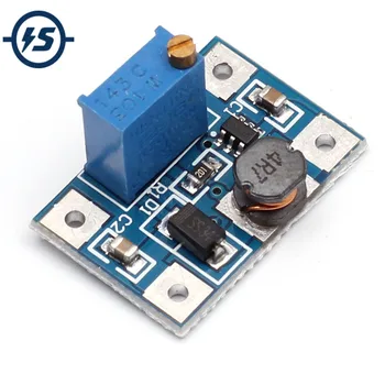 

5pcs/lot DC-DC Step Up Power Supply Module Adjustable Boost Converter 2-24V to 2-28V 2A SX1308 Smart Electronics