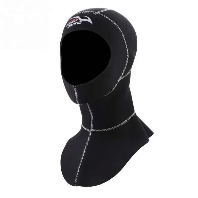 KEEP DIVING 3MM Neoprene Waterproof Swimming Caps Warm Scuba Diving Snorkeling Cap Elastic