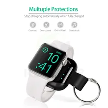 Keajor для Apple Watch 1 2 3 4 Беспроводное зарядное устройство Внешний аккумулятор 700 мАч Удобное Зарядное устройство для Apple Watch