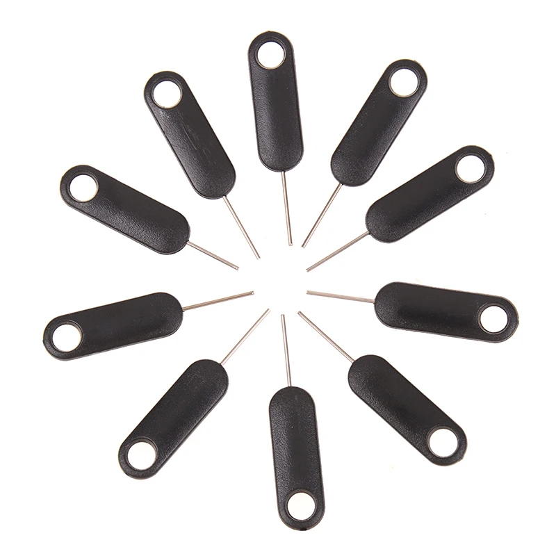 

10 Pcs Universal Sim Card Tray Pin Ejecting Removal Needle Opener Ejector For Phone 7 6S 6 Plus 5 For Huawei Xaomi