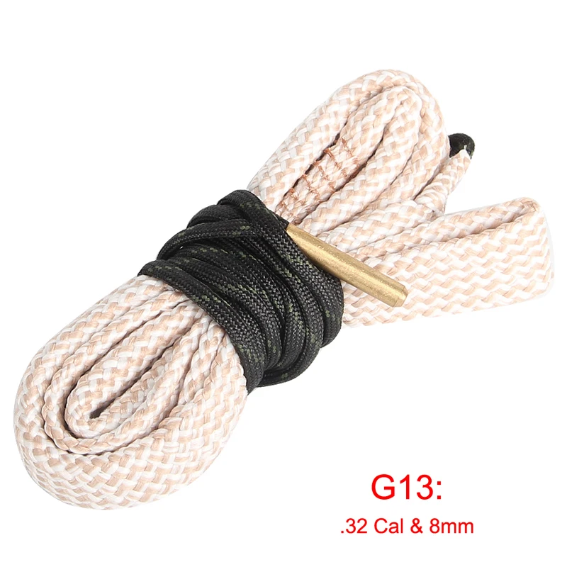 BoreSnake .32 Cal & 8mm Gun Cleaning Kit Rifle Barrel Cleaner Pistol Cleaning Brush Hunting Accessories RL37-0035-G13-01