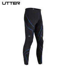 

UTTER J4 Men Compression Pants Sports Fitness Leggings Running Tights for Men Base Layer Pant Bodybuilding