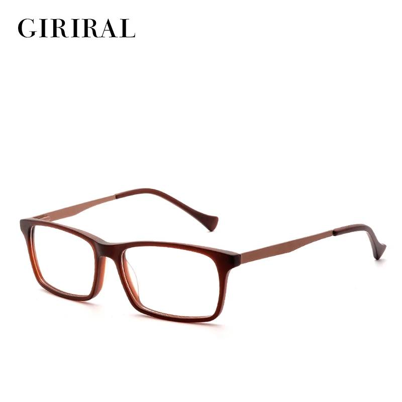 

Acetate men Eyeglasses frame vintage designer brand clear myopia optical glasses frame #BC3584