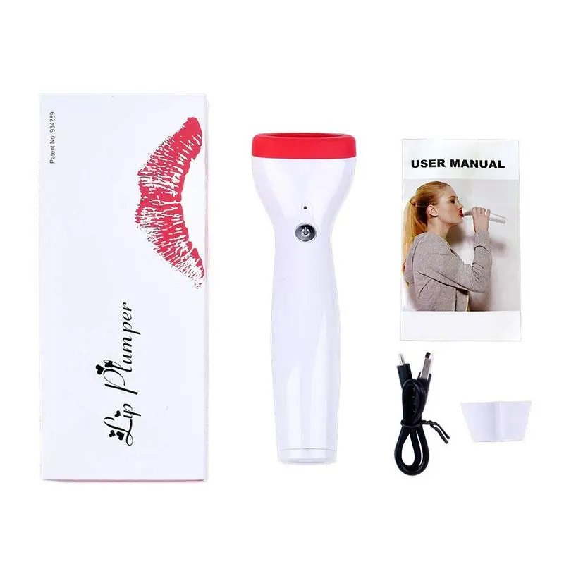 

Women Silicone Lip Plumper Device Automatic Fuller Lip Plumper Enhancer Quick Natural Sexy Lip Enhancement Enlarger Tool