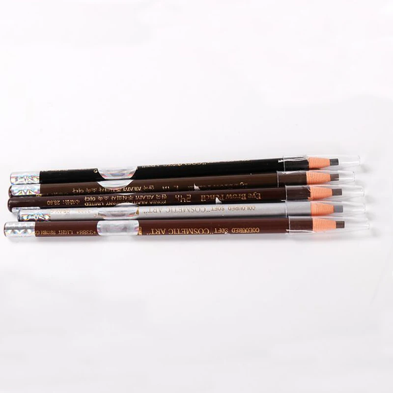 5 шт. Высококачественный водонепроницаемый карандаш для бровей длительный постоянный макияж косметические принадлежности для макияжа