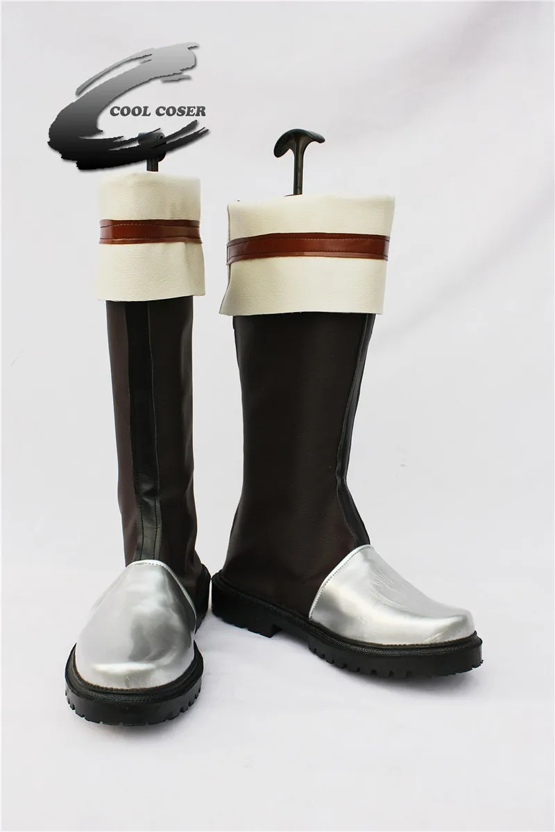 Japanese Anime Hero legend VI empty track Kurz Nardin Cosplay Shoes MM1044 Custom Made Boots | Тематическая одежда и
