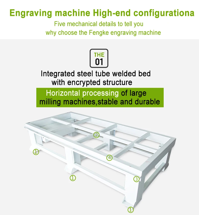 3.2KW CNC маршрутизатор 1325 деревообрабатывающий гравировальный станок 1300 мм * 2500 мм