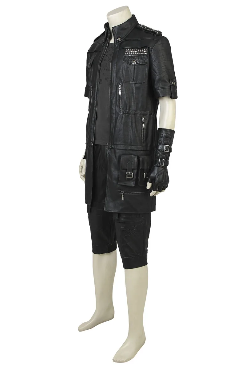Новейший костюм для костюмированной вечеринки в стиле Фэнтези ноктис люцис, горячая игра, полный костюм, куртка, брюки, рубашка, перчатки, ремень, на заказ, Made3705