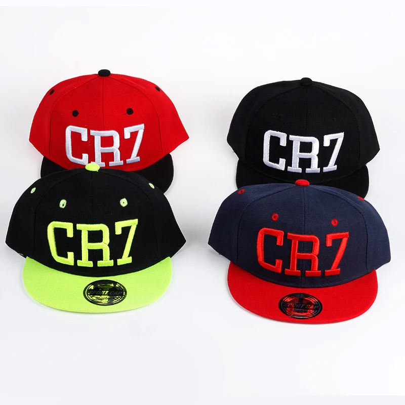 

2017 new Children Baseball Cap CR7 Popular Snapback for Boy Girl Spring Summer Cap Hip Hop Hats