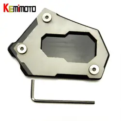 KEMiMOTO для BMW R1200GS R 1200 GS LC K50 2013-2016 ЧПУ Kickstand Сторона Стенд Pad увеличить расширение 2012 2013 2014 2015 2016