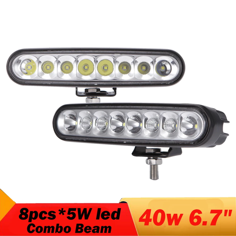 

40W Waterproof 1800LM Led Work Lights 7 INCH 9-32V Combo Beam Headlights Fog Lamp 4x4 4WD Offroad For Toyota 4Runner SR5 12V 24v