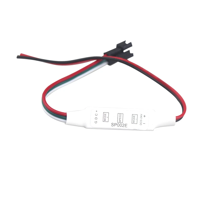 Светодиодная мини лента SP002E для ws2811 ws2812 ws2812b rgb контроллер 3 клавиши переключатель