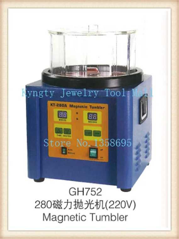 kt 280A tumbler Tumbler Polisher polishing with 200g