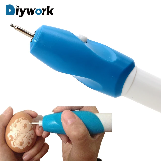 DIYWORK Metal Glass Engraver Pen DIY Carve for Jewelry Handmade Electric Engraving Tools