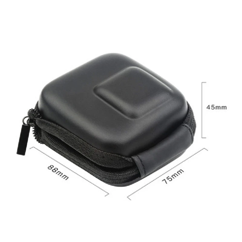 For GoPro5/6/7 OSMO ACTION Mini PU Protective Case Bag Camera Storage Box For DJI OSMO ACTION Sport Camera Accessories