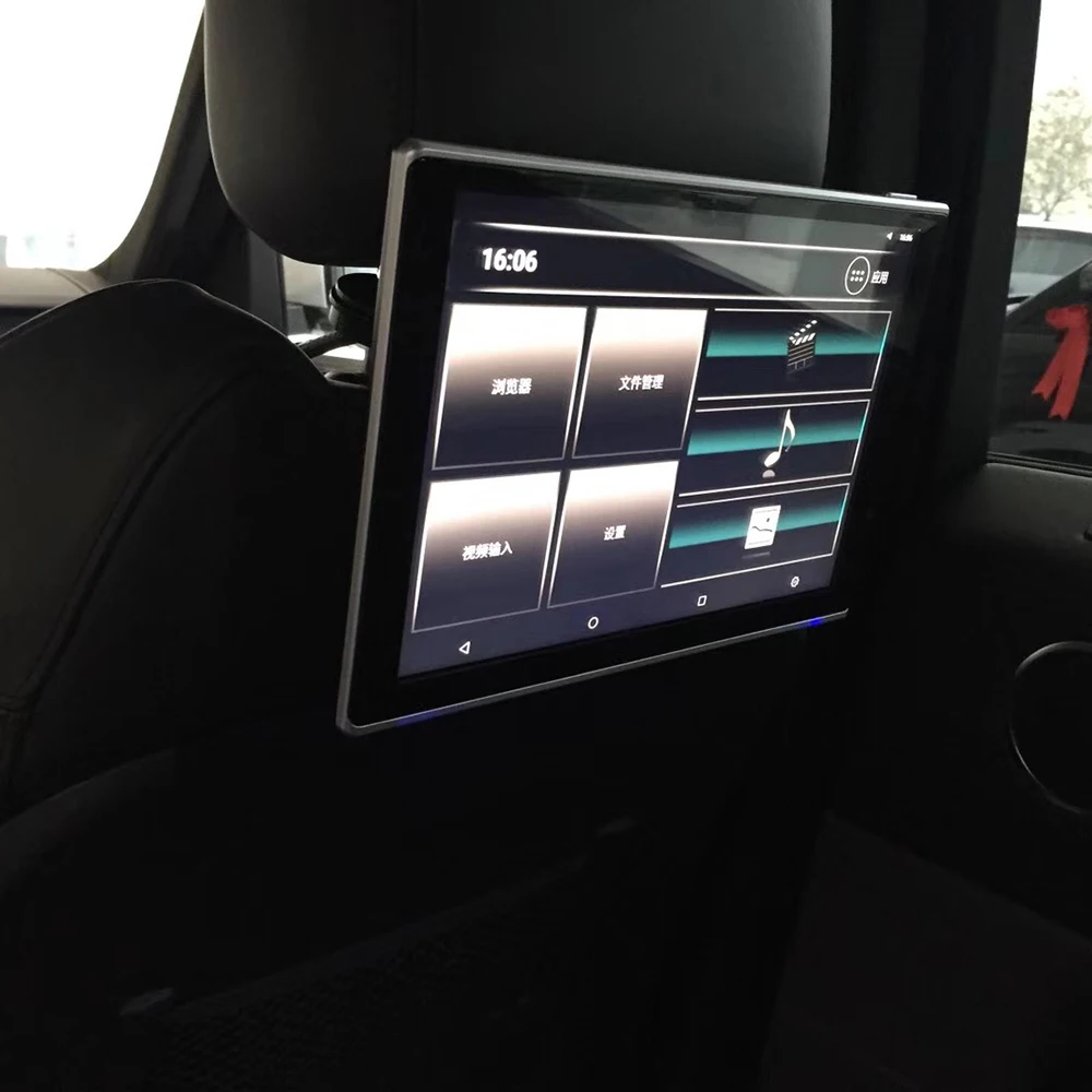 

Suitable For Volvo S40 S60 S80 S90 V40 C30 XC40 XC60 XC90 Rear Seat Entertainment Android Headrest Car Monitor Screen 2Pcs