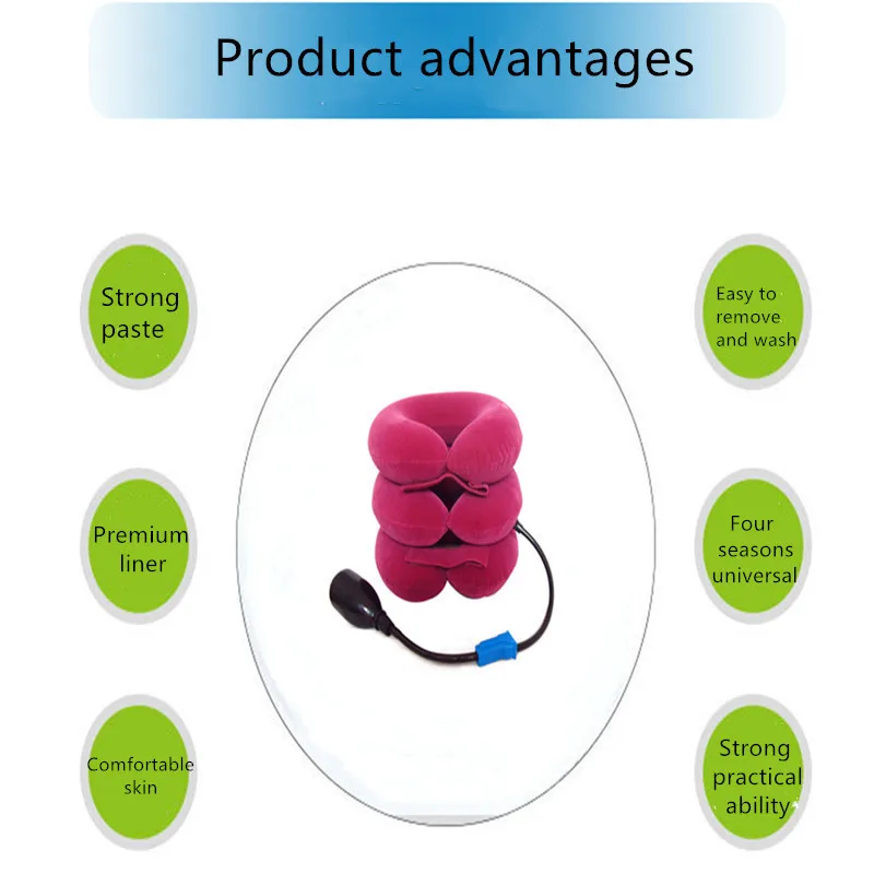 Надувные шеи и шеи медицинский Ортез шеи медицинский инструмент носилки Подушка облегчение боли