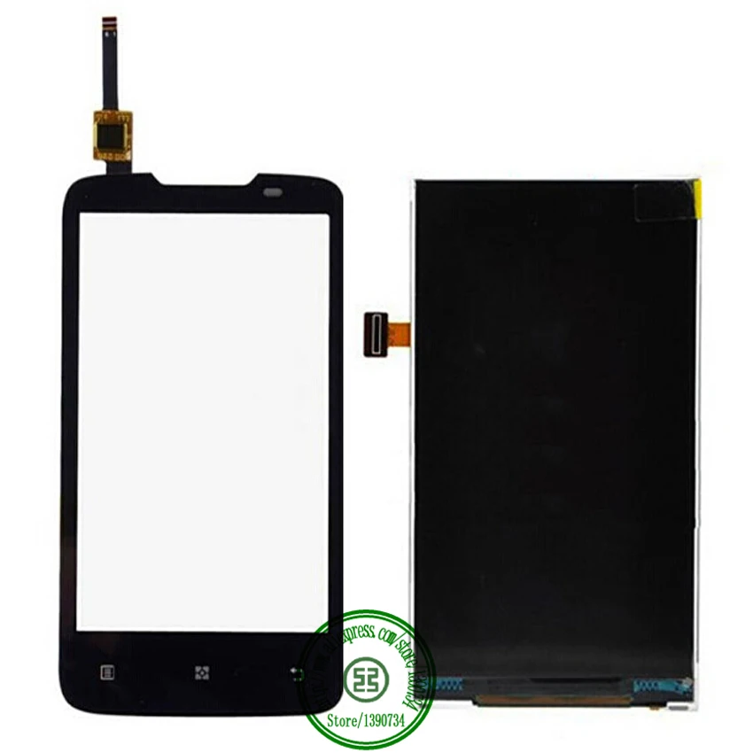 New High Quality Black Outer Glass Touch Screen Digitizer LCD Display Panel For Lenovo A820 Replacement