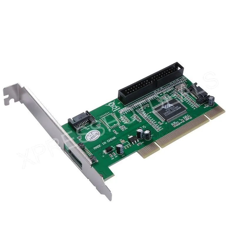 

3 Port SATA +1 IDE PCI Controller RAID Card Adapter w/SATA cable