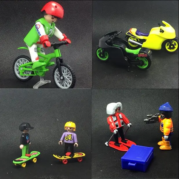 

Original Playmobil Figures Set Toys Playmobil Pirata Fille Family Set Toys Soldiers Juguetes Knights Mini Action Figures Kid Toy