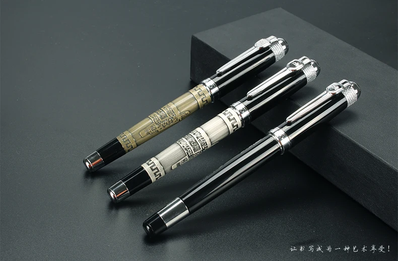 JINHAO 189 авторучки брендовые металлические ручки школьные офисные канцелярские принадлежности канцелярские материалы бизнес-подарок с 5 чернилами sac