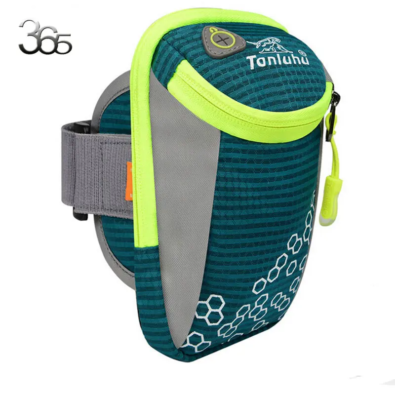 Большой размер: 4x9x16 см, красивый чехол на запястье, нейлоновая нарукавная сумка на руку, сумка на запястье - Цвет: 6 Water Green