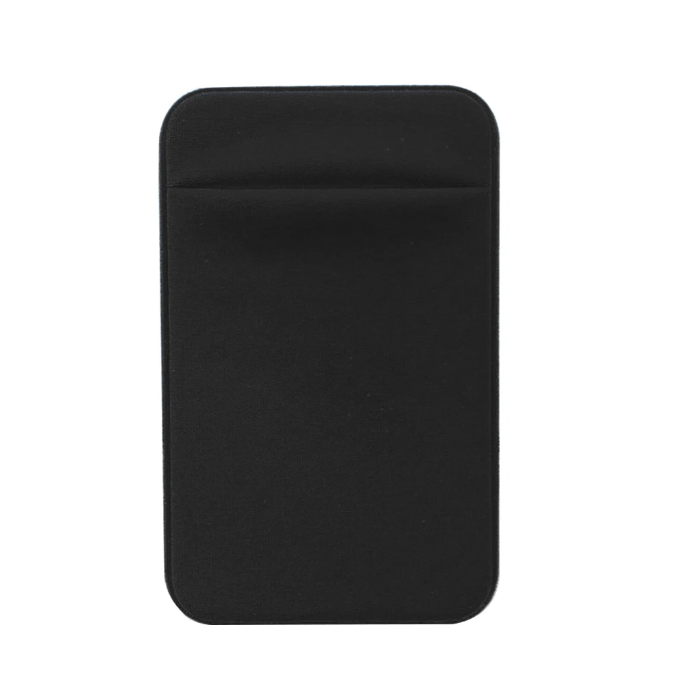 

Wallet Card Holder Adhesive Case Mini Slim Universal Pouch Phone Back Stick-on Removable Credit Pocket
