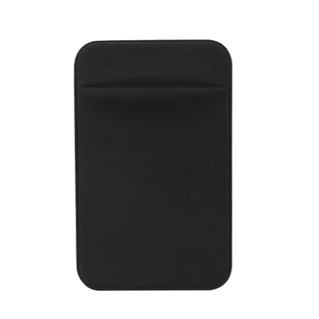 

Wallet Card Holder Adhesive Case Mini Slim Universal Pouch Phone Back Stick-on Removable Credit Pocket