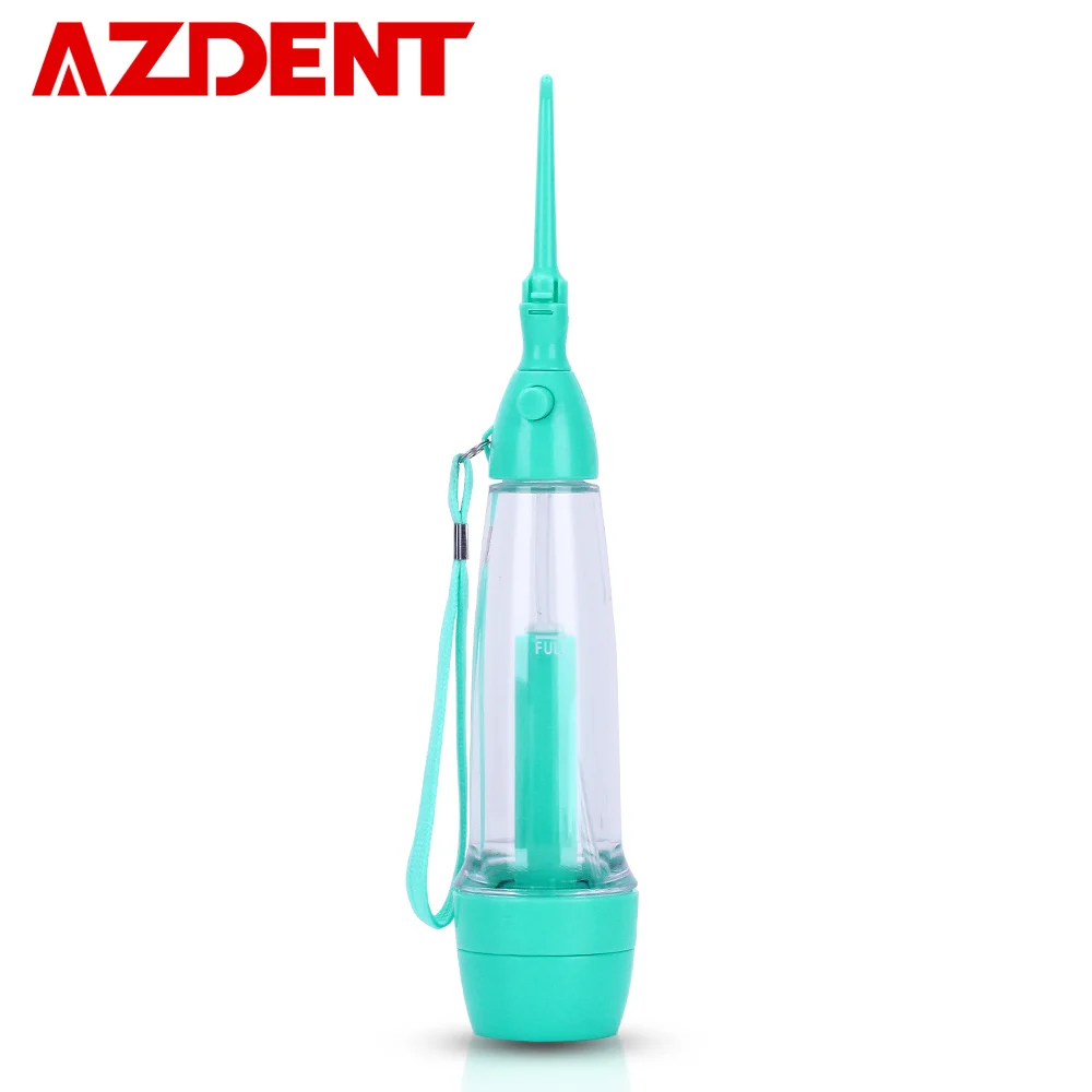 

AZDENT Portable Oral Irrigator Dental Floss Jet Oral Care Implement Pressure Flosser Irrigation Hygiene Water Teeth Cleaning Kit