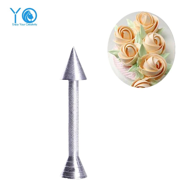

1pcs Rose Decorating Nail Aluminum Alloy Decorating Needle Cake Decorating Tools Baking & Pastry Tools