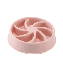 Jungle Design Pink Blue Green Plastic Pet Feeder Anti Choke Dog Bowl Puppy Cat Slow Down Eatting Feeder Healthy Diet Dish Jungle Design Pink Blue Green Plastic Pet Feeder Anti Choke Dog Bowl Puppy Cat Slow Down Eatting Feeder Healthy Diet Dish
