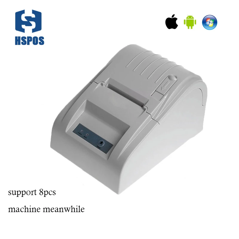 

58mm pos impressora bluetooth thermal receipt printer with usb printing machine support connect 8pcs machine meanwhile
