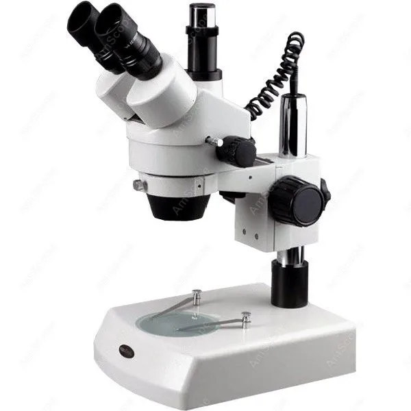 Тринокулярный Стерео микроскоп AmScope поставляет 7X 90X зум с двойной Галогеновый