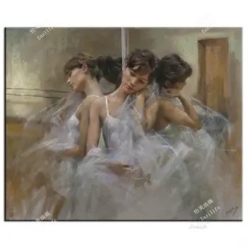 

Impressionist Ballerina painting Oil painting on canvas hight Quality Hand-painted Painting ballerina painting
