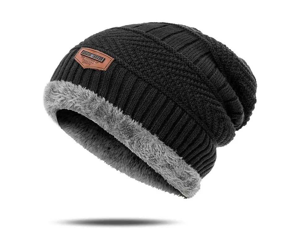 Высококачественная модная теплая зимняя мужская шапка Skullies Beanies, вязаная шапка, мужская шапка, модная шапка, Прямая поставка