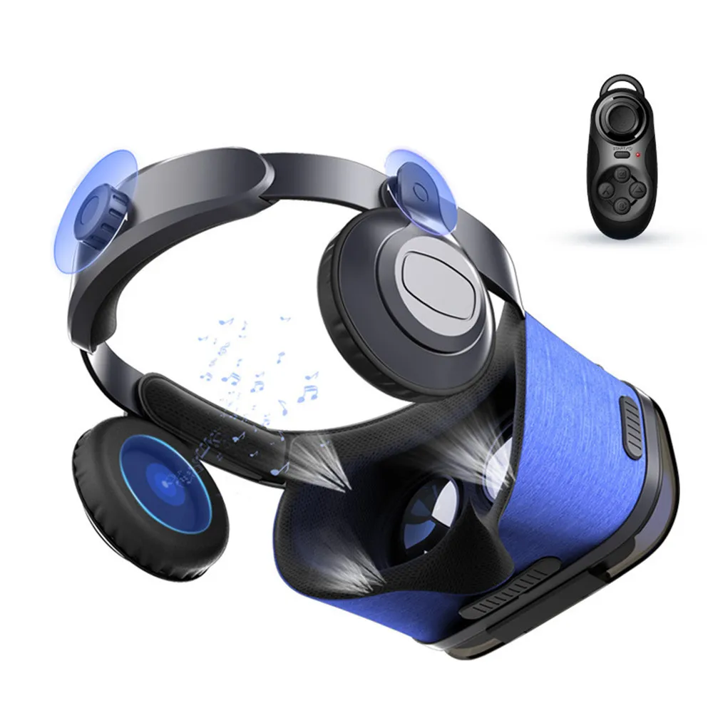 6F font b Virtual b font font b Reality b font Movie DVD HeadsetNew 3D Mobile
