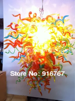 

C137-Hand blown Sunshine Glass Chandelier Light for Hotel