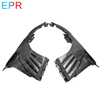 

For Nissan GTR R35 EPA Front Fender With Carbon Louver Fin (6 Fins, Side Maker Use F51 Fuga) Tuning Part For R35 GTR Fender
