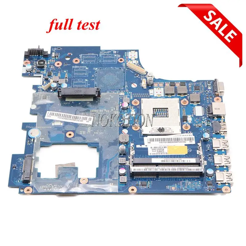 NOKOTION PIWG4 LA-6758P материнская плата для lenovo Ideapad Y770 G770 Материнская ноутбука HM65 GMA HD DDR3