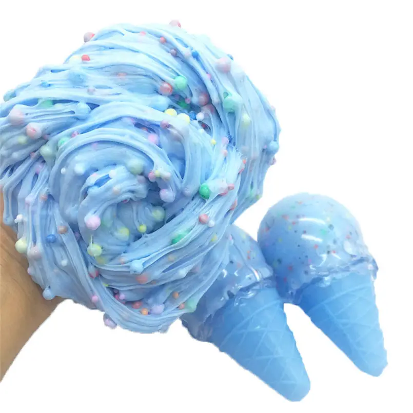Удивительные реалистичные мороженое смешивание облако слизи мягкими шпатлевка Ароматические игрушки для снятия стресса детская игрушка из глины под хрусталь 20