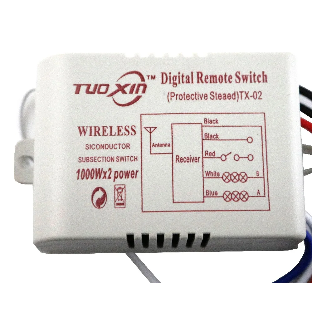 Цифровой дистанционный переключатель 1 2 3 способа светодиодный лампы для потолочных панелей пульт дистанционного управления переключатель приемник вкл/выкл AC220V беспроводной передатчик