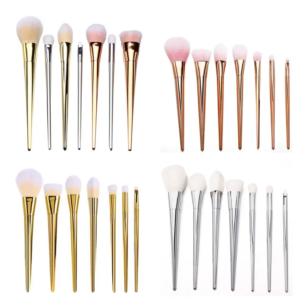 

Hot Selling Makeup Brushes Set Makeup Tools Pro Makeup Brushes Set Powder Foundation Eyeshadow Eyeliner Lip Brush Tool 7piece
