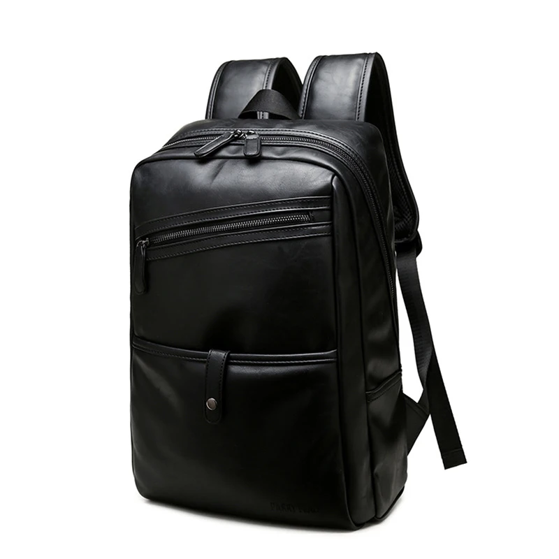 

Backpack Men Backpack Men's School Bag For Teenager Male Laptop Bag PU Leather Notebook Backpacks Designer Brand Travel Backpack