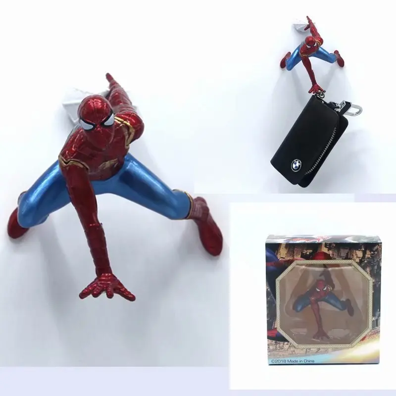 

New Hot! Infinity War Spider-man Magnet Spiderman PVC Figure Model Toys Gift Dolls