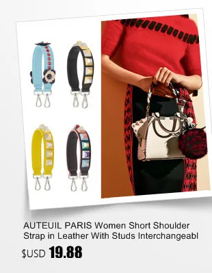 AUTEUIL, Париж,, ремень, вы, спилок, ремень через плечо, с жемчугом, женская сумка, аксессуары, известный бренд, сумка, ремень, Дамская ES006-5
