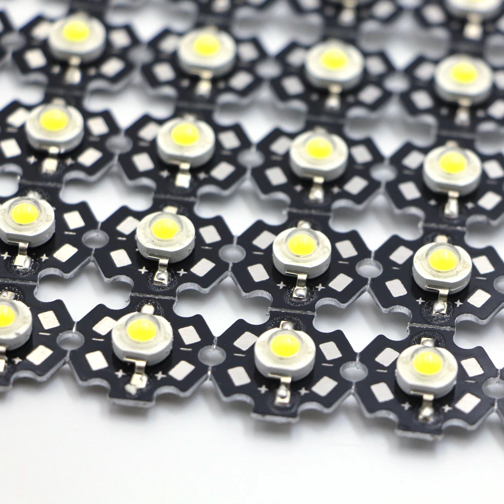 Высокомощный светодиодный COB CREE ламповый чип 3 Вт 2 6 В Белый УФ фиолетовый RGB + 20 мм