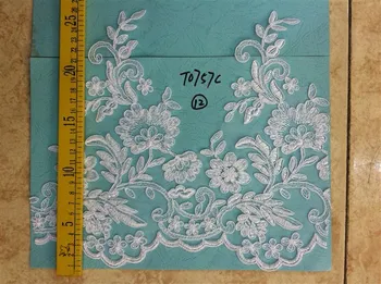 

15Yds Wholesale Factory Price White /Ivory Car Bone Fabric Flower Venise Lace Trim DIY Craft for decorate garment fabric lace